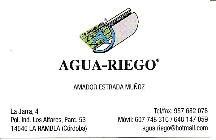 Agua Riego