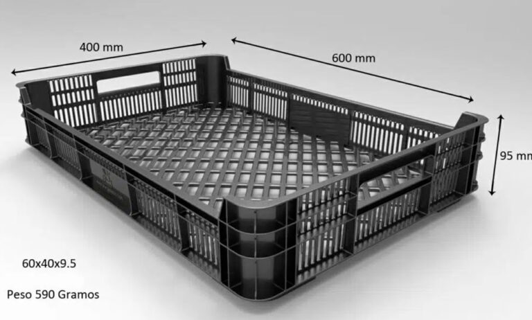 Caja Agrícola Batea 60x40x9,5 de Murgiplast