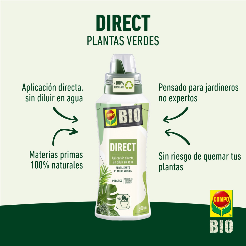 COMPO BIO DIRECT plantas verdes